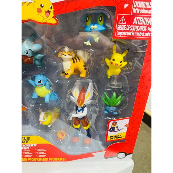 Pokemon Battle Figure Multi-Pack 10 Pack - Picture 4 of 5